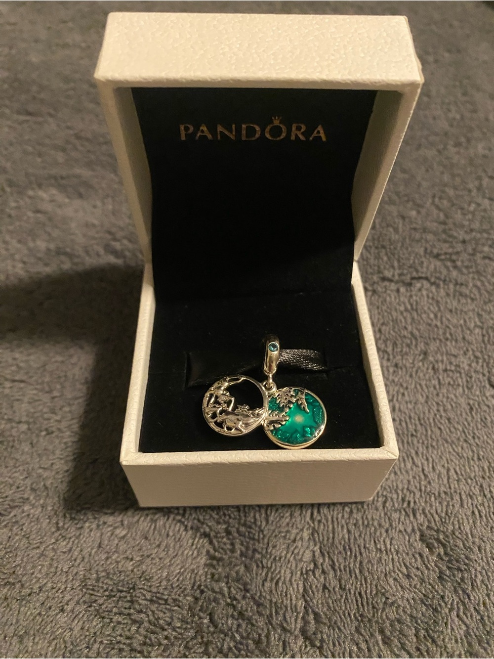 Pandora Disney lion king double dangle charm